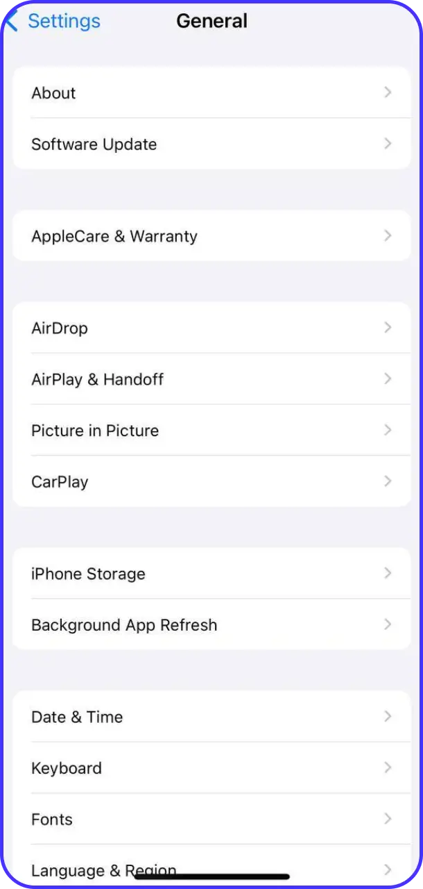 Trust the app profile if required in your iOS device settings for the Spinrise app.