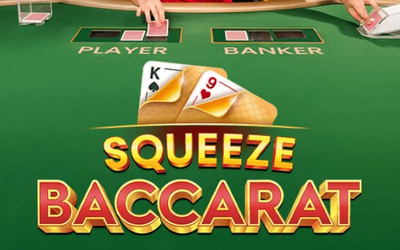 Feel the anticipation of card reveals and authentic casino tension on Baccarat Squeeze at Spinrise casino.