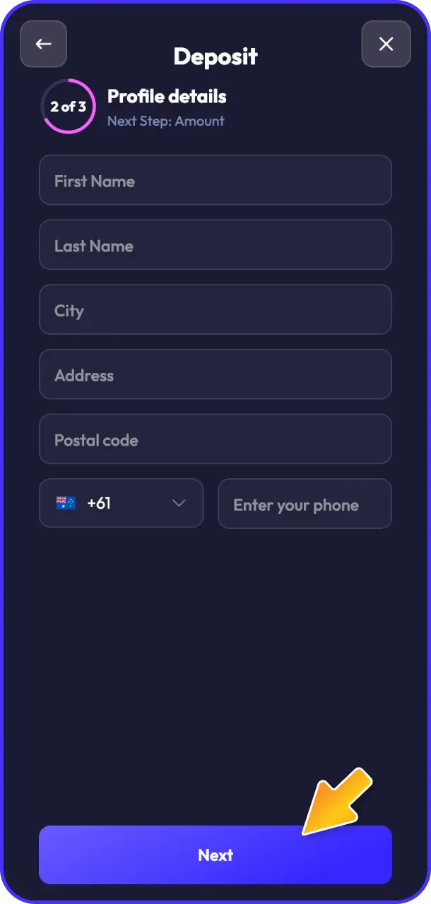 Make a qualifying deposit to unlock your rewards package on Spinrise bonus.