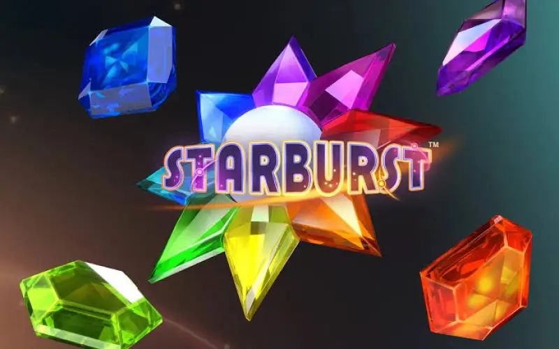 Experience vibrant expanding wilds and respin action on Starburst at Spinrise slots.